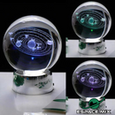 Bola de Cristal Sistema Solar 60/80mm