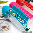 Garrafa  Plástica Com Porta Compromido